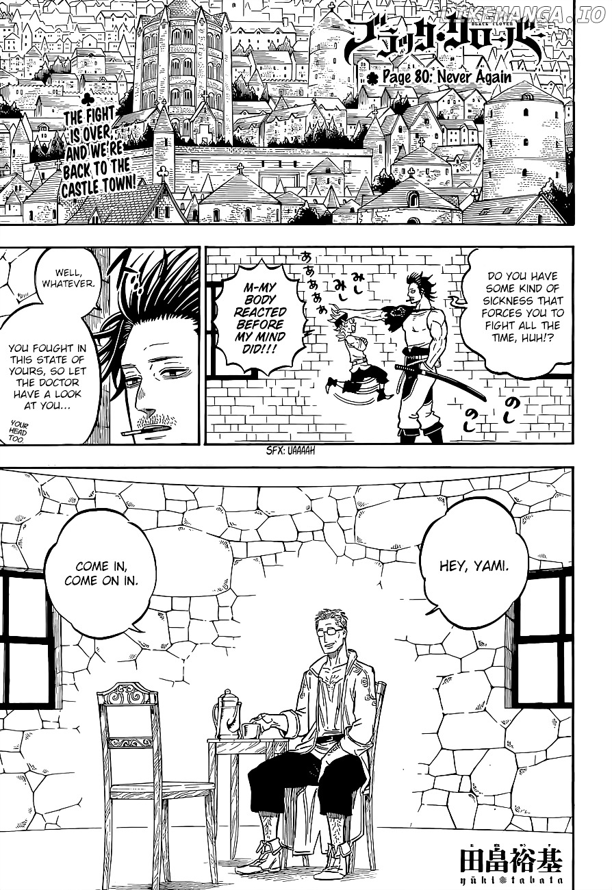 Black Clover chapter 80 image 01